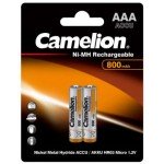 Аккумуляторы Camelion AAA 800 мАч, Ni-Mh, 2 шт