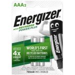 Аккумуляторы Energizer Power Plus AAA 700 мАч, 2 шт (E300626500)