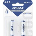 Аккумуляторы Smartbuy NiMh AAA 600 mAh, 2 шт (SBBR-3A02BL600)