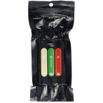 Пластик для 3D-ручки Creopop 2А, светящиеся в темноте Crystal\/Green\/Red(SKU007)