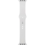 Ремешок InterStep Sport для Apple Watch 38mm/40mm, силикон, белый (HWE-AWB40SPT-NP0003O-K100)