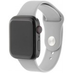 Ремешок InterStep Sport для Apple Watch 38mm\/40mm, силикон, светло-серый (HWE-AWB40SPT-NP0012S-K100)