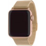 Ремешок InterStep Mesh для Apple Watch 38mm/40mm, сталь, розовое золото (HWE-AWB40MES-NP0005O-K100)