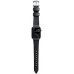 Ремешок Nomad Modern Strap Slim для Apple Watch 40\/38mm Black\/Silver (NM1A31TM00)