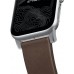 Ремешок Nomad Modern Strap для Apple Watch 40\/38mm Dark Brown\/Silver (NM1A3RSM00)