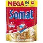 Таблетки для посудомоечной машины SOMAT Gold, 54 шт