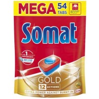 Таблетки для посудомоечной машины SOMAT Gold, 54 шт
