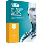 Антивирус ESET Internet Security 1ПК/2 года