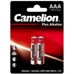 Батарейки Camelion Plus Alkaline AAA (LR03) BL-2, 2 шт.