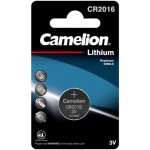 Батарея Camelion Lithium CR2016 BL-1, 1 шт.