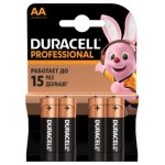 Батарейки Duracell LR6-4BL Professional