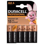 Батарейки Duracell LR6-6BL Professional