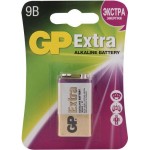 Батарейка GP Extra Alkaline 1604 (Крона, 9V), 1 шт.(1604AX-CR1)
