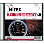 CD-R диск Mirex Maximum 700Mb 52х (201229)