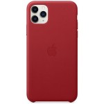 Чехол Apple Leather Case для iPhone 11 Pro Max (PRODUCT)RED (MX0F2ZM/A)