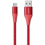Кабель Anker PowerLine+ II, USB-A - USB-C Red (A8462H91)