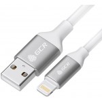 Кабель GCR GCR-IP7S USB/Lightning, 1,2 м White (GCR-52208)