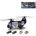 Игровой набор Наша Игрушка "Спецслужбы", вертолет, 4 машины (200664327)