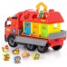 Детский игровой набор POLESIE Volvo + домик для зверей, в коробке (58256_PLS)