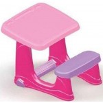 Мебель для детской комнаты DOLU Парта со скамейкой, розовая (DL_7064)