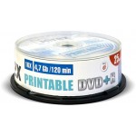 DVD+R диск Mirex Printable 4.7Gb 16x 25 шт (203421)