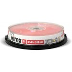 DVD+R диск Mirex Dual Layer 8.5Gb 8x10 шт (204213)