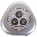 Фонарь бытовой Ultraflash LED6244 Пушлайт, серебристый