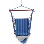 Гамак кресло-качалка Indigo 100х60 см, ткань, темно-синий-голубой (IN185)