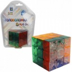 Головоломка 1toy "Куб 3х3", с прозрачными гранями (Т14217)