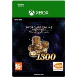 Игровая валюта BANDAI-NAMCO Sword Art Online Alicization Lycoris1300SAO Coins (Xbox)
