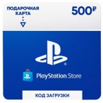 Playstation Store пополнение бумажника Sony Карта оплаты 500 рублей