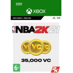Игровая валюта Take2 NBA 2K21: 35,000 VC (Xbox)