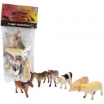 Детский игровой набор 1toy "В мире животных: Животные с фермы", 6 шт (Т50553)