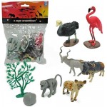 Детский игровой набор 1toy "В мире животных: Животные Африки", 10 шт (Т53855)