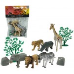 Детский игровой набор 1toy "В мире животных: Дикие животные", 10 шт (Т53854)