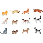 Детский игровой набор 1toy "В мире животных: Собаки и кошки", 12 шт (Т50535)