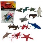 Детский игровой набор 1toy "В мире животных: Морские животные", 12 шт (Т50513)
