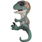 Интерактивный динозавр FINGERLINGS Фури, темно-зеленый с бежевым, 12 см (3783)