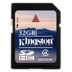 Карта памяти Kingston 32GB SDHC4