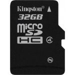 Карта памяти Kingston microSDHC Class 4 32GB (SDC4\/32GBSP)