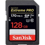 Карта памяти SanDisk Extreme Pro SDXC 128GB UHS-I U3 V30 (SDSDXXY-128G-GN4IN)