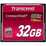 Карта памяти Transcend Compact Flash 32GB (TS32GCF800)