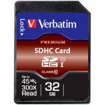 Карта памяти Verbatim SDHC Class 10 32GB (43963)