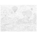 Картина по номерам ОСТРОВ-СОКРОВИЩ "Воздушные шары" А3, акриловые краски, кисть (661617)