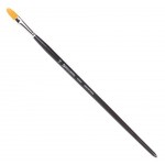 Кисть художественная Brauberg Art Classic, синтетика жесткая овальная,№10, длинная ручка (200681)