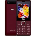 Мобильный телефон BQ 2412 Quattro Dark Red