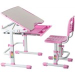 Комплект парта и стул-трансформеры FUNDESK Vivo Pink (221895)