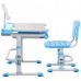 Комплект парта и стул-трансформеры FUNDESK Bellissima Blue (221915)