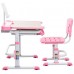 Комплект парта и стул-трансформеры FUNDESK Bellissima Pink (221916)