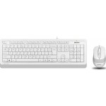 Комплект клавиатура+мышь A4Tech FStyler F1010 White/Grey
